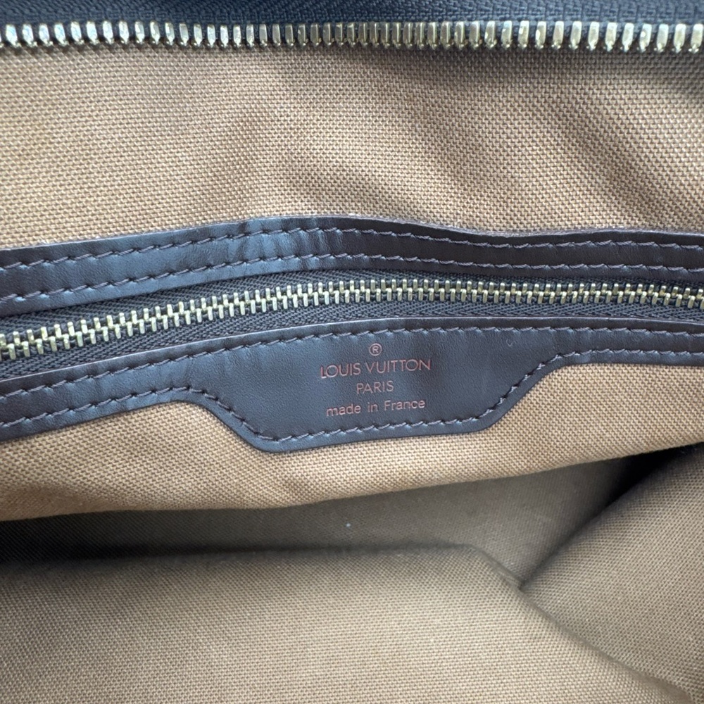 Louis Vuitton Chelsea Damier Ebene Tote, Vintage 1997 - Picture 5 of 12